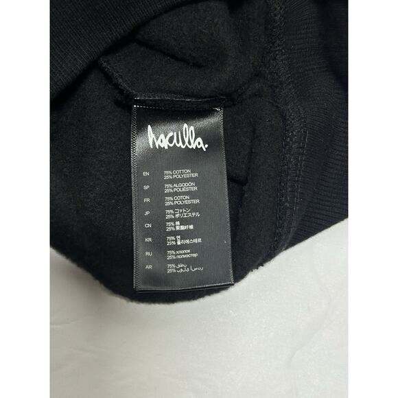 Haculla Crewneck Sweatshirt Mens Size 2XL Embroidered Black EUC - Picture 8 of 9